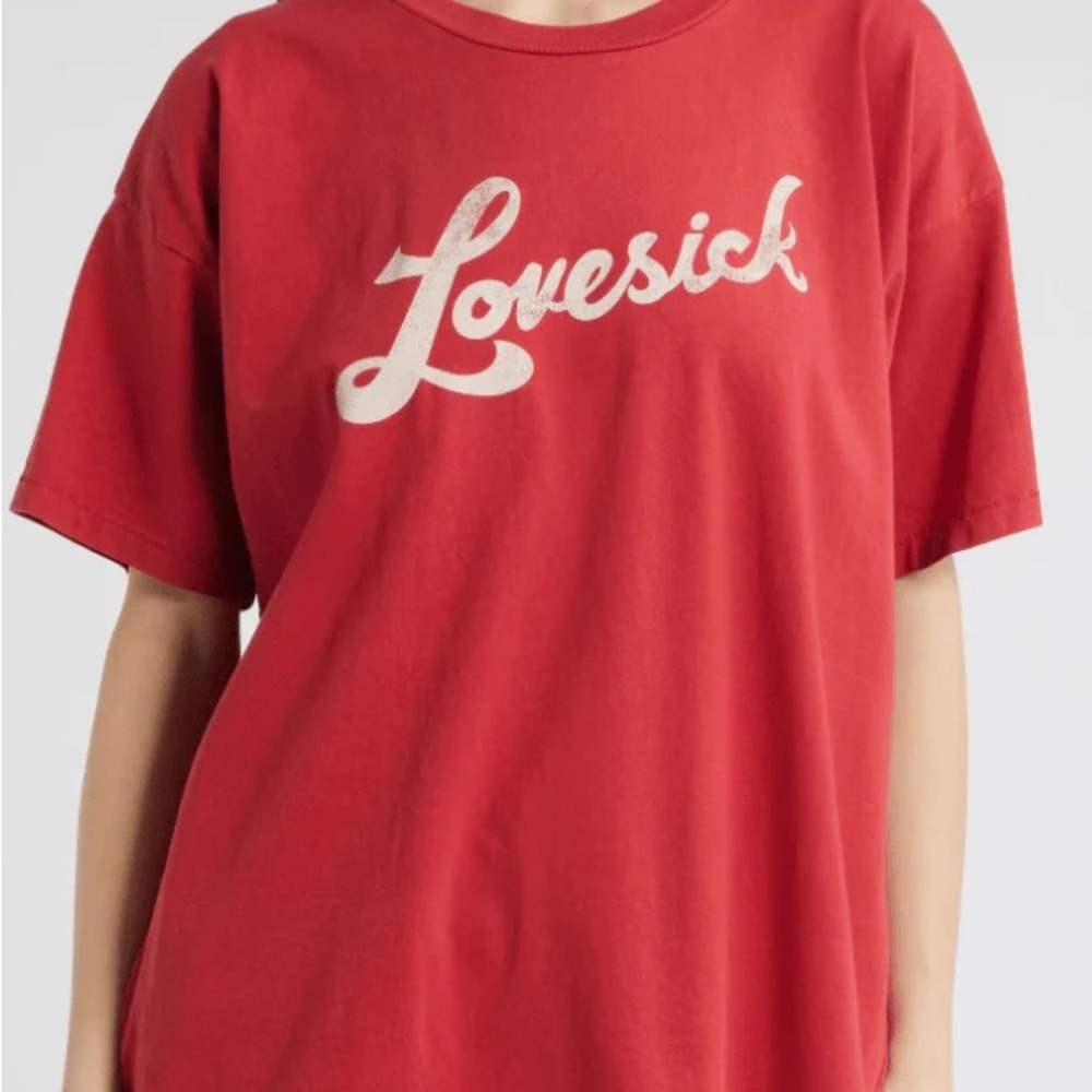 Daydreamer Red Lovesick Tee